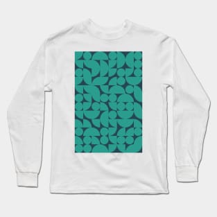 Unique Geometric Pattern - Shapes #1 Long Sleeve T-Shirt